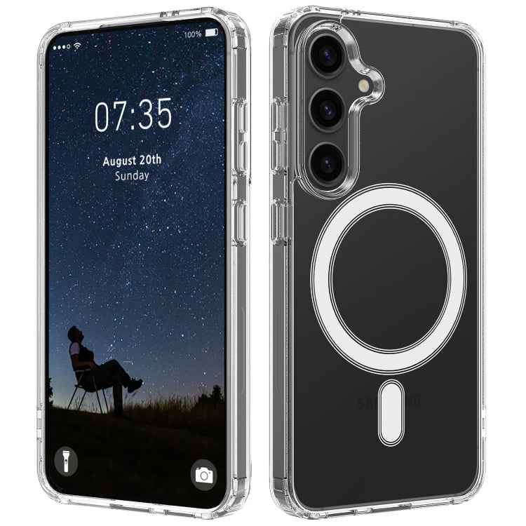 MagSafe Magnetic Acrylic TPU Phone Case, For Samsung Galaxy S26+ 5G, For Samsung Galaxy S26 Edge 5G, For Samsung Galaxy S26 Ultra 5G, For Samsung Galaxy S26 5G, For Samsung Galaxy S25 FE 5G, For Samsung Galaxy S25 Edge 5G, For Samsung Galaxy S25 5G    ...