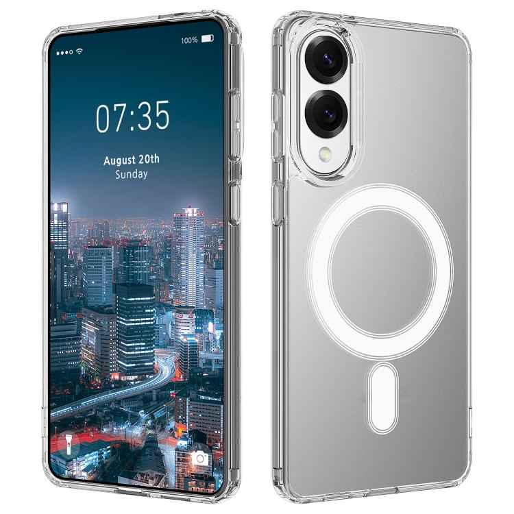 MagSafe Magnetic Acrylic TPU Phone Case, For Samsung Galaxy S26+ 5G, For Samsung Galaxy S26 Edge 5G, For Samsung Galaxy S26 Ultra 5G, For Samsung Galaxy S26 5G, For Samsung Galaxy S25 FE 5G, For Samsung Galaxy S25 Edge 5G, For Samsung Galaxy S25 5G    ...