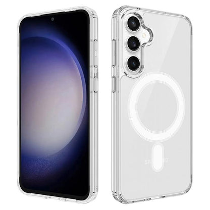 MagSafe Magnetic Acrylic TPU Phone Case, For Samsung Galaxy S26 FE 5G, For Samsung Galaxy S26+ 5G, For Samsung Galaxy S26 Ultra 5G, For Samsung Galaxy S26 5G, For Samsung Galaxy S25 FE 5G, For Samsung Galaxy S25 Edge 5G, For Samsung Galaxy S25 5G      ...