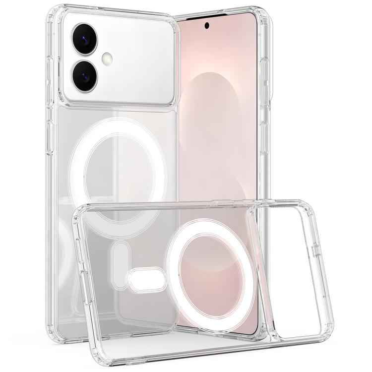 MagSafe Magnetic Acrylic TPU Phone Case, For Samsung Galaxy S26+ 5G, For Samsung Galaxy S26 Edge 5G, For Samsung Galaxy S26 Ultra 5G, For Samsung Galaxy S26 5G, For Samsung Galaxy S25 FE 5G, For Samsung Galaxy S25 Edge 5G, For Samsung Galaxy S25 5G    ...