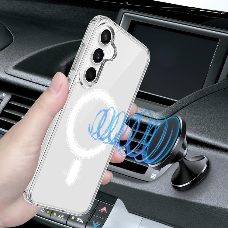 MagSafe Magnetic Acrylic TPU Phone Case, For Samsung Galaxy S26 FE 5G, For Samsung Galaxy S26+ 5G, For Samsung Galaxy S26 Ultra 5G, For Samsung Galaxy S26 5G, For Samsung Galaxy S25 FE 5G, For Samsung Galaxy S25 Edge 5G, For Samsung Galaxy S25 5G      ...