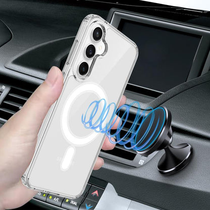 MagSafe Magnetic Acrylic TPU Phone Case, For Samsung Galaxy S26 FE 5G, For Samsung Galaxy S26+ 5G, For Samsung Galaxy S26 Ultra 5G, For Samsung Galaxy S26 5G, For Samsung Galaxy S25 FE 5G, For Samsung Galaxy S25 Edge 5G, For Samsung Galaxy S25 5G      ...