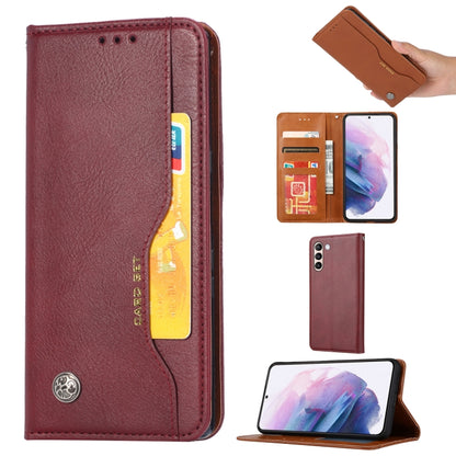 Knead Skin Texture Flip Leather Phone Case, For Samsung Galaxy S26+ 5G, For Samsung Galaxy S26 Ultra 5G, For Samsung Galaxy S26 5G, For Samsung Galaxy S25 5G, For Samsung Galaxy S25+ 5G, For Samsung Galaxy S25 Ultra 5G, For Samsung Galaxy S24 Ultra 5G ...