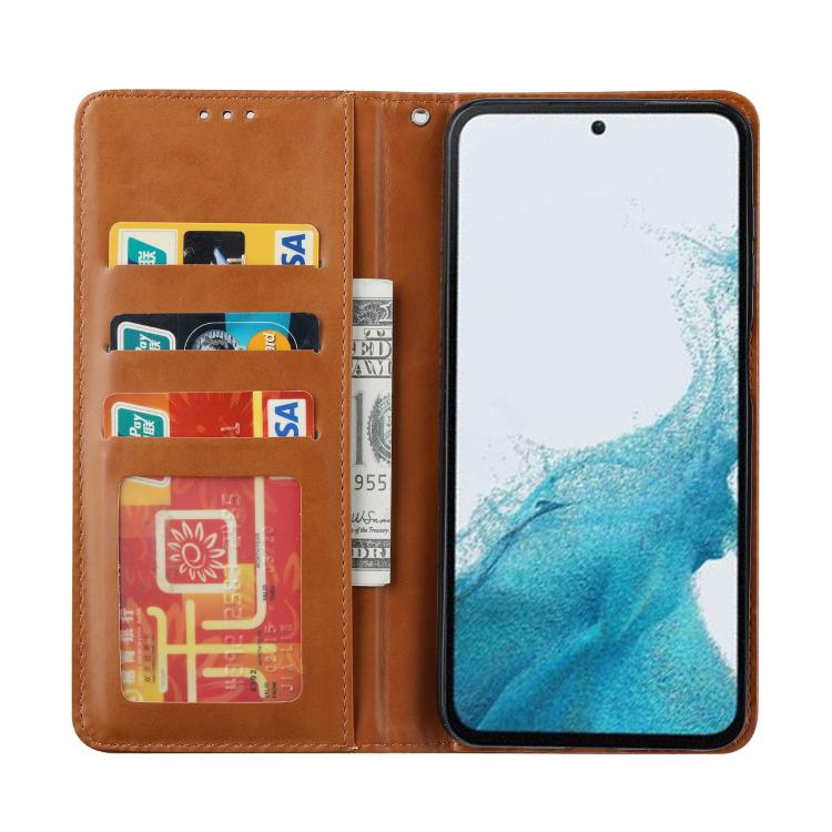 Knead Skin Texture Flip Leather Phone Case, For Samsung Galaxy S26+ 5G, For Samsung Galaxy S26 Ultra 5G, For Samsung Galaxy S26 5G, For Samsung Galaxy S25 5G, For Samsung Galaxy S25+ 5G, For Samsung Galaxy S25 Ultra 5G, For Samsung Galaxy S24 Ultra 5G ...