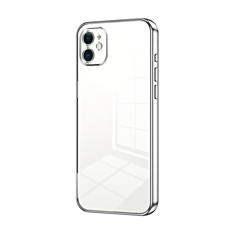 Transparent Plating Fine Hole Phone Case