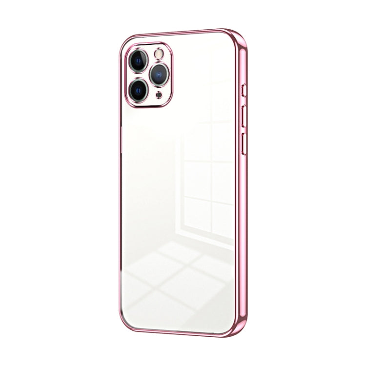 Transparent Plating Fine Hole Phone Case
