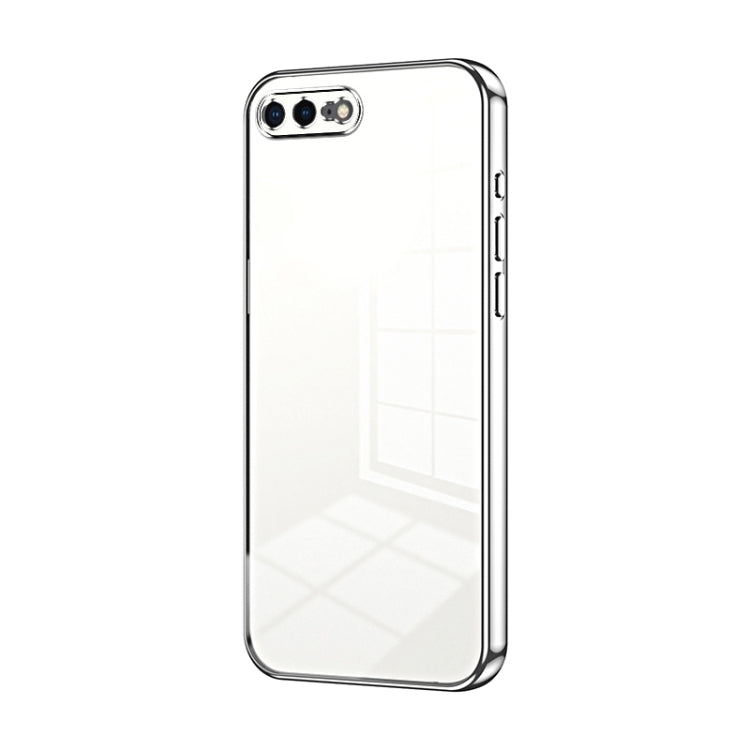Transparent Plating Fine Hole Phone Case