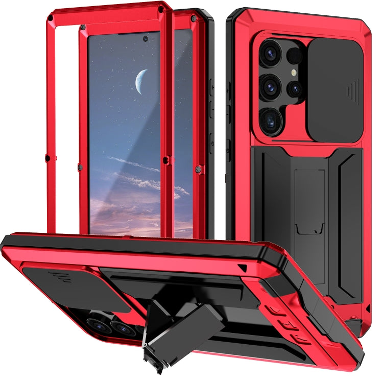 R-JUST Sliding Camera Life Waterproof Holder Phone Case, For Samsung Galaxy S26+ 5G, For Samsung Galaxy S26 Ultra 5G, For Samsung Galaxy S26 5G, For Samsung Galaxy S25 Edge 5G, For Samsung Galaxy S25 5G, For Samsung Galaxy S25+ 5G                      ...