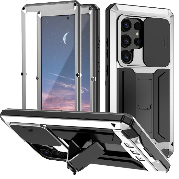 R-JUST Sliding Camera Life Waterproof Holder Phone Case, For Samsung Galaxy S26+ 5G, For Samsung Galaxy S26 Ultra 5G, For Samsung Galaxy S26 5G, For Samsung Galaxy S25 Edge 5G, For Samsung Galaxy S25 5G, For Samsung Galaxy S25+ 5G                      ...
