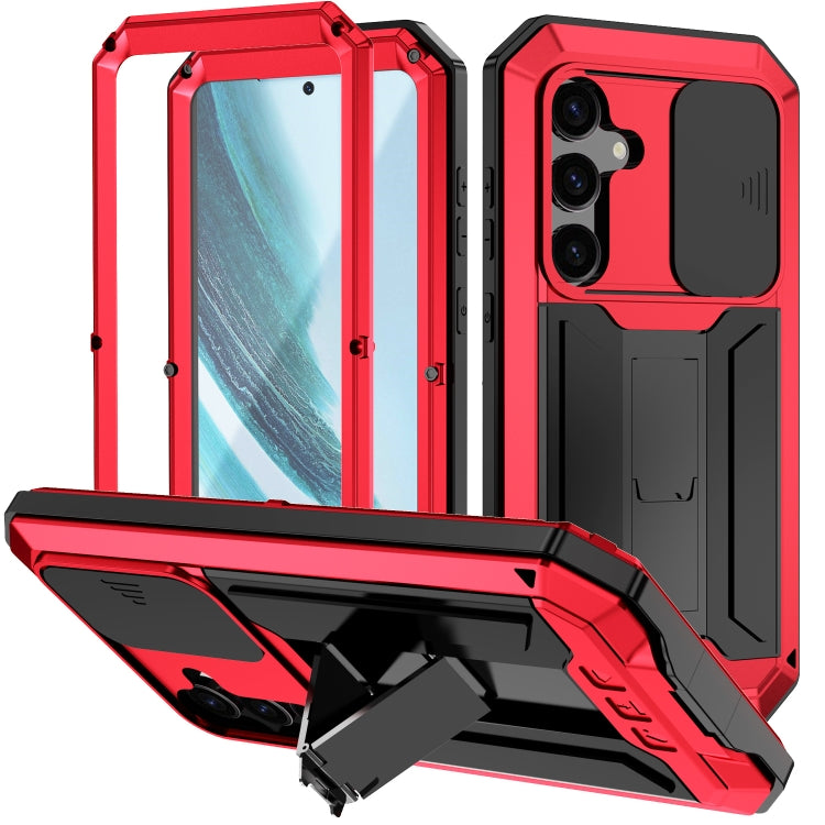 R-JUST Sliding Camera Life Waterproof Holder Phone Case, For Samsung Galaxy S26+ 5G, For Samsung Galaxy S26 Ultra 5G, For Samsung Galaxy S26 5G, For Samsung Galaxy S25 Edge 5G, For Samsung Galaxy S25 5G, For Samsung Galaxy S25+ 5G                      ...