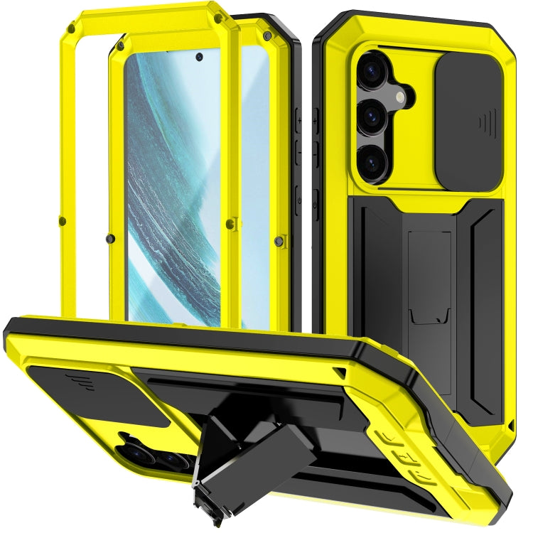 R-JUST Sliding Camera Life Waterproof Holder Phone Case, For Samsung Galaxy S26+ 5G, For Samsung Galaxy S26 Ultra 5G, For Samsung Galaxy S26 5G, For Samsung Galaxy S25 Edge 5G, For Samsung Galaxy S25 5G, For Samsung Galaxy S25+ 5G                      ...