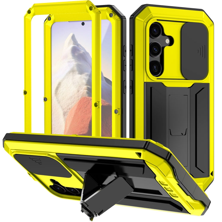 R-JUST Sliding Camera Life Waterproof Holder Phone Case, For Samsung Galaxy S26+ 5G, For Samsung Galaxy S26 Ultra 5G, For Samsung Galaxy S26 5G, For Samsung Galaxy S25 Edge 5G, For Samsung Galaxy S25 5G, For Samsung Galaxy S25+ 5G                      ...