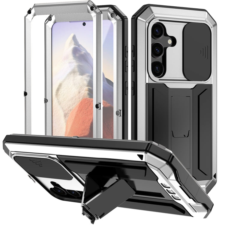 R-JUST Sliding Camera Life Waterproof Holder Phone Case, For Samsung Galaxy S26+ 5G, For Samsung Galaxy S26 Ultra 5G, For Samsung Galaxy S26 5G, For Samsung Galaxy S25 Edge 5G, For Samsung Galaxy S25 5G, For Samsung Galaxy S25+ 5G                      ...