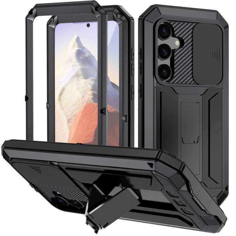 R-JUST Sliding Camera Life Waterproof Holder Phone Case, For Samsung Galaxy S26+ 5G, For Samsung Galaxy S26 Ultra 5G, For Samsung Galaxy S26 5G, For Samsung Galaxy S25 Edge 5G, For Samsung Galaxy S25 5G, For Samsung Galaxy S25+ 5G                      ...