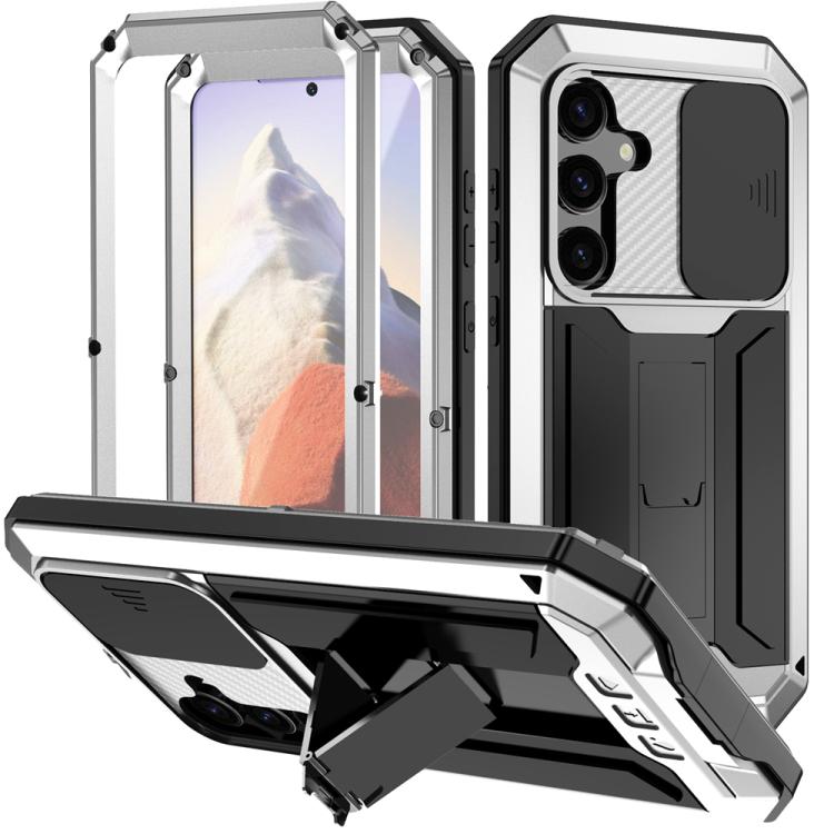 R-JUST Sliding Camera Life Waterproof Holder Phone Case, For Samsung Galaxy S26+ 5G, For Samsung Galaxy S26 Ultra 5G, For Samsung Galaxy S26 5G, For Samsung Galaxy S25 Edge 5G, For Samsung Galaxy S25 5G, For Samsung Galaxy S25+ 5G                      ...