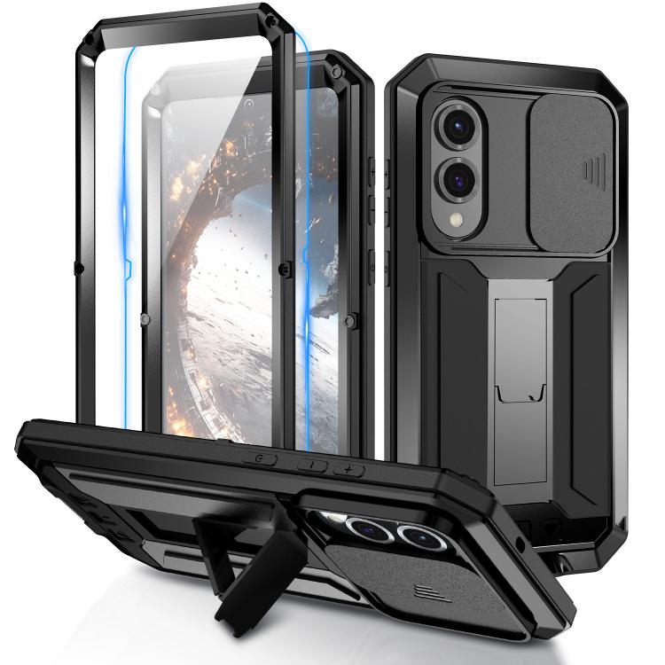 R-JUST Sliding Camera Life Waterproof Holder Phone Case, For Samsung Galaxy S26+ 5G, For Samsung Galaxy S26 Ultra 5G, For Samsung Galaxy S26 5G, For Samsung Galaxy S25 Edge 5G, For Samsung Galaxy S25 5G, For Samsung Galaxy S25+ 5G                      ...