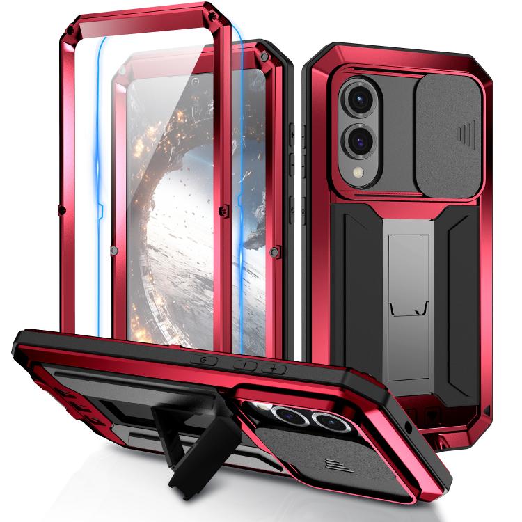 R-JUST Sliding Camera Life Waterproof Holder Phone Case, For Samsung Galaxy S26+ 5G, For Samsung Galaxy S26 Ultra 5G, For Samsung Galaxy S26 5G, For Samsung Galaxy S25 Edge 5G, For Samsung Galaxy S25 5G, For Samsung Galaxy S25+ 5G                      ...