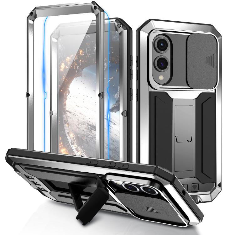 R-JUST Sliding Camera Life Waterproof Holder Phone Case, For Samsung Galaxy S26+ 5G, For Samsung Galaxy S26 Ultra 5G, For Samsung Galaxy S26 5G, For Samsung Galaxy S25 Edge 5G, For Samsung Galaxy S25 5G, For Samsung Galaxy S25+ 5G                      ...