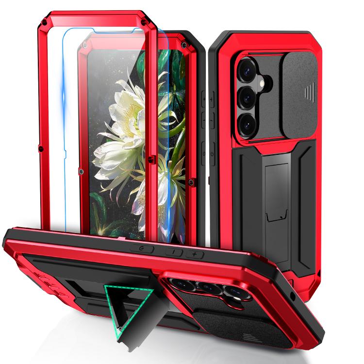 R-JUST Sliding Camera Life Waterproof Holder Phone Case, For Samsung Galaxy S26+ 5G, For Samsung Galaxy S26 Ultra 5G, For Samsung Galaxy S26 5G, For Samsung Galaxy S25 Edge 5G, For Samsung Galaxy S25 5G, For Samsung Galaxy S25+ 5G                      ...