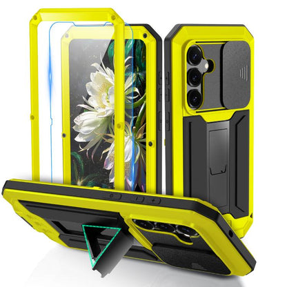 R-JUST Sliding Camera Life Waterproof Holder Phone Case, For Samsung Galaxy S26+ 5G, For Samsung Galaxy S26 Ultra 5G, For Samsung Galaxy S26 5G, For Samsung Galaxy S25 Edge 5G, For Samsung Galaxy S25 5G, For Samsung Galaxy S25+ 5G                      ...
