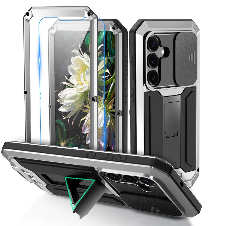 R-JUST Sliding Camera Life Waterproof Holder Phone Case, For Samsung Galaxy S26+ 5G, For Samsung Galaxy S26 Ultra 5G, For Samsung Galaxy S26 5G, For Samsung Galaxy S25 Edge 5G, For Samsung Galaxy S25 5G, For Samsung Galaxy S25+ 5G                      ...