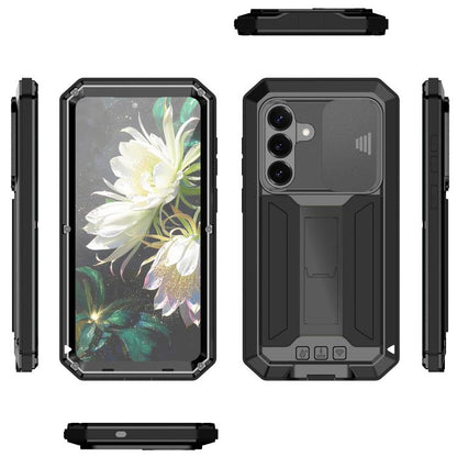 R-JUST Sliding Camera Life Waterproof Holder Phone Case, For Samsung Galaxy S26+ 5G, For Samsung Galaxy S26 Ultra 5G, For Samsung Galaxy S26 5G, For Samsung Galaxy S25 Edge 5G, For Samsung Galaxy S25 5G, For Samsung Galaxy S25+ 5G                      ...