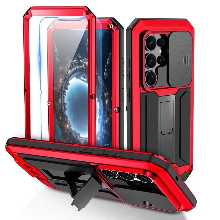 R-JUST Sliding Camera Life Waterproof Holder Phone Case, For Samsung Galaxy S26+ 5G, For Samsung Galaxy S26 Ultra 5G, For Samsung Galaxy S26 5G, For Samsung Galaxy S25 Edge 5G, For Samsung Galaxy S25 5G, For Samsung Galaxy S25+ 5G                      ...