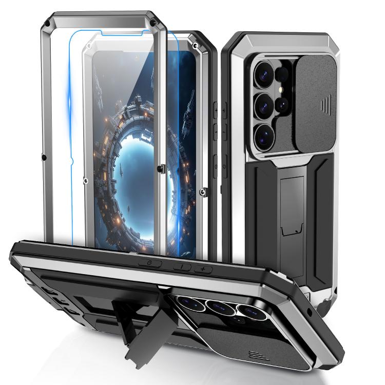 R-JUST Sliding Camera Life Waterproof Holder Phone Case, For Samsung Galaxy S26+ 5G, For Samsung Galaxy S26 Ultra 5G, For Samsung Galaxy S26 5G, For Samsung Galaxy S25 Edge 5G, For Samsung Galaxy S25 5G, For Samsung Galaxy S25+ 5G                      ...