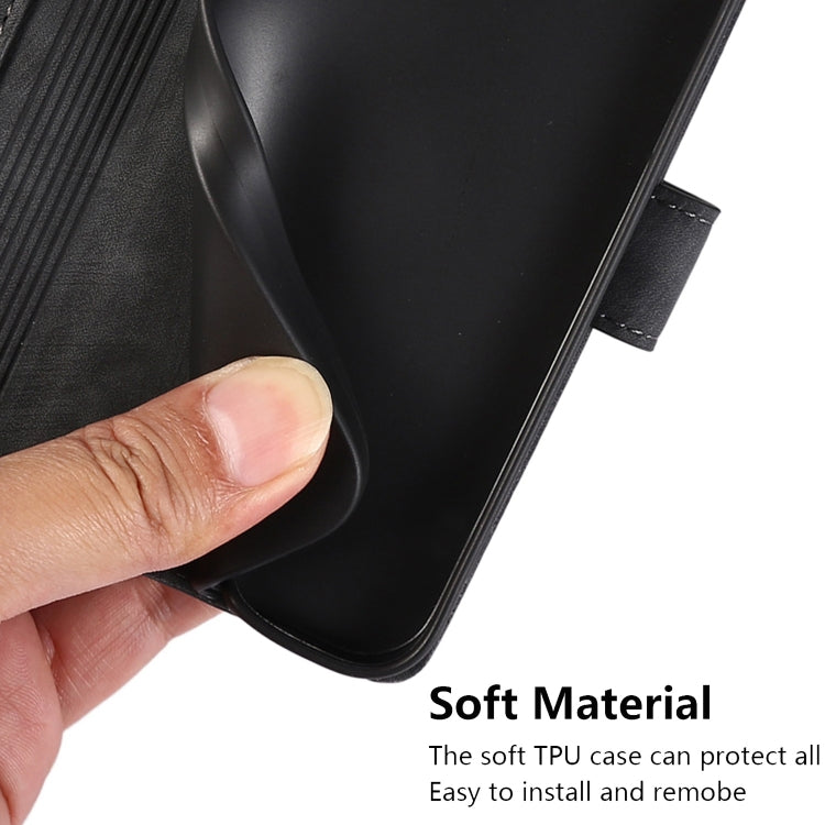 Orchid Butterfly Embossed Leather Phone Case