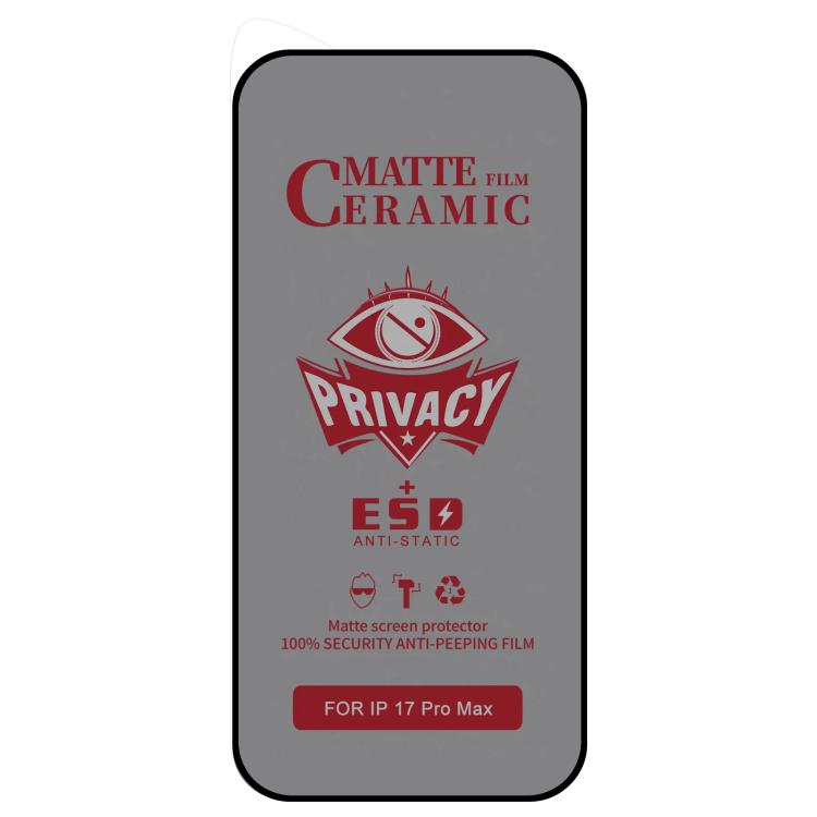 Full Coverage Frosted Privacy Ceramic Film