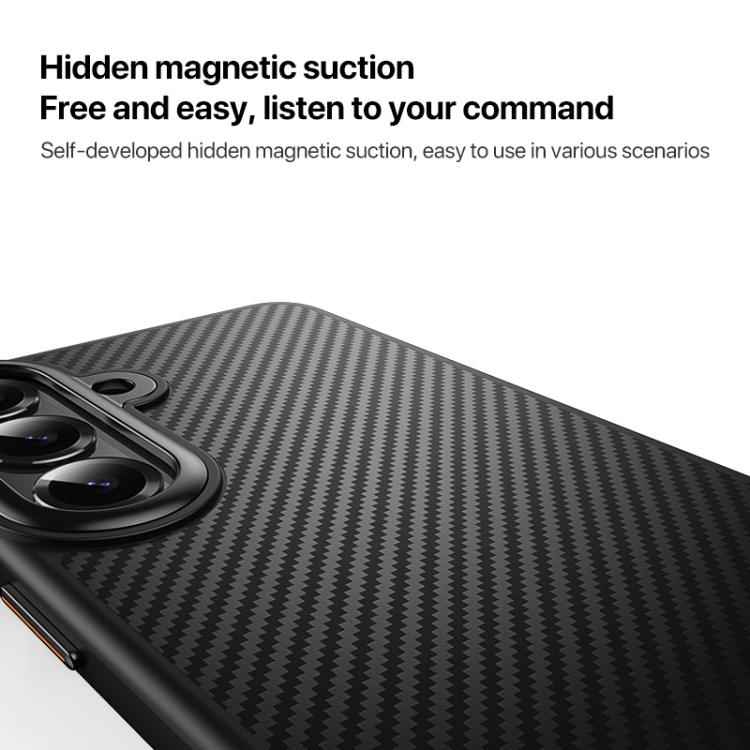 MagSafe Kevlar Fiber Shockproof Phone Case, For Samsung Galaxy S26+ 5G, For Samsung Galaxy S26 Ultra 5G, For Samsung Galaxy S26 5G, For Samsung Galaxy S25 5G, For Samsung Galaxy S25+ 5G, For Samsung Galaxy S25 Ultra 5G, For Samsung Galaxy S23 Ultra 5G
