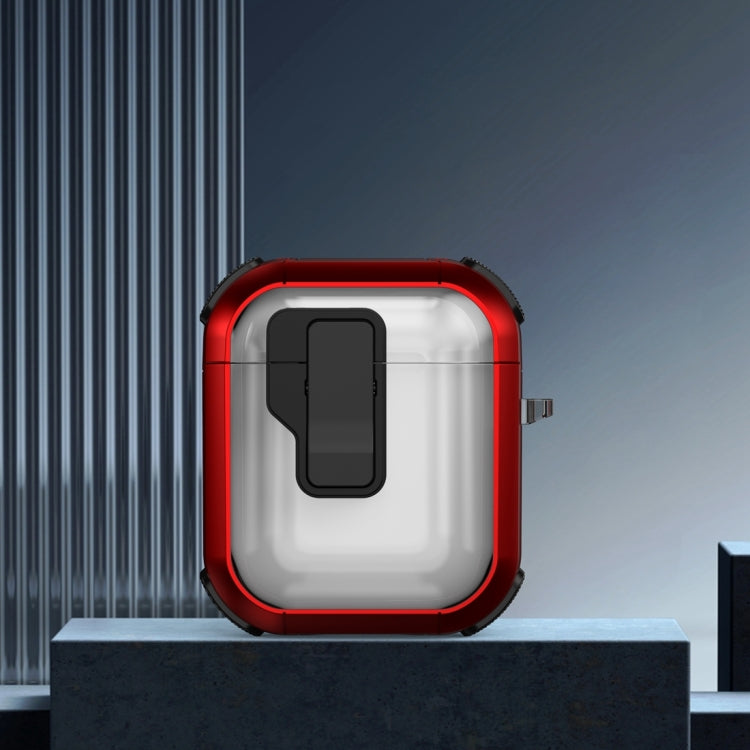 Thunder Clear Wireless Earphones Protective Case with Magnetic Switch