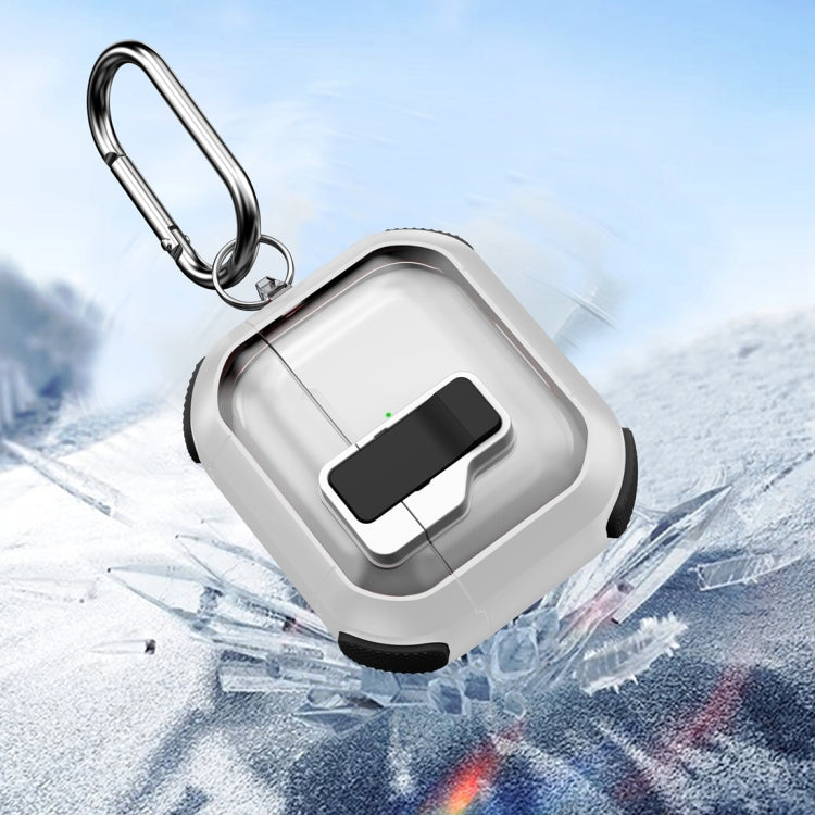 Thunder Clear Wireless Earphones Protective Case with Magnetic Switch