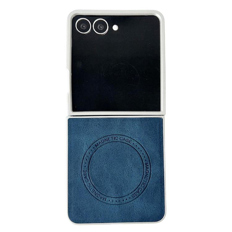 Skin Feel Leather Texture MagSafe Pearlescent Paint Shockproof Phone Case