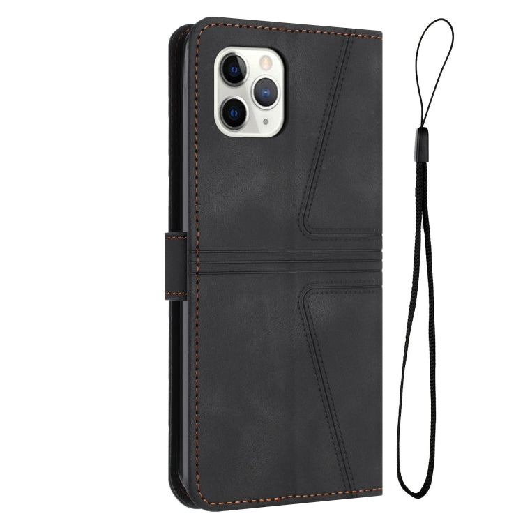 Triangle Solid Color Leather Phone Case