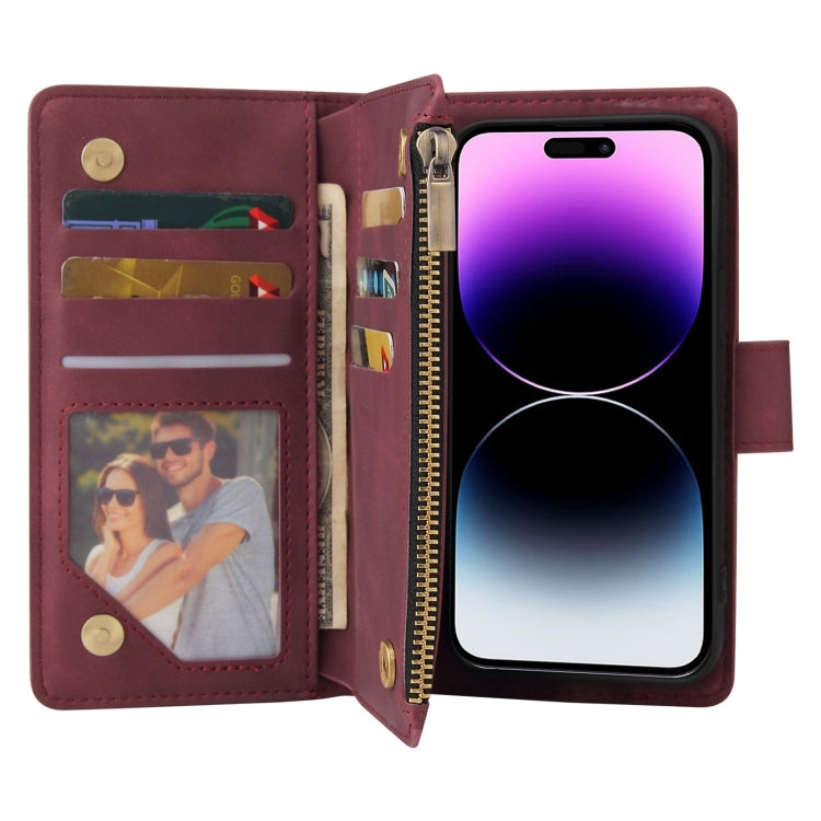 Multifunctional Multi-Card Wallet Phone Leather Case