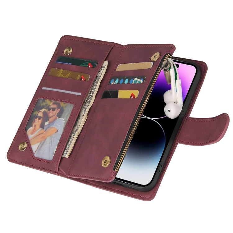 Multifunctional Multi-Card Wallet Phone Leather Case
