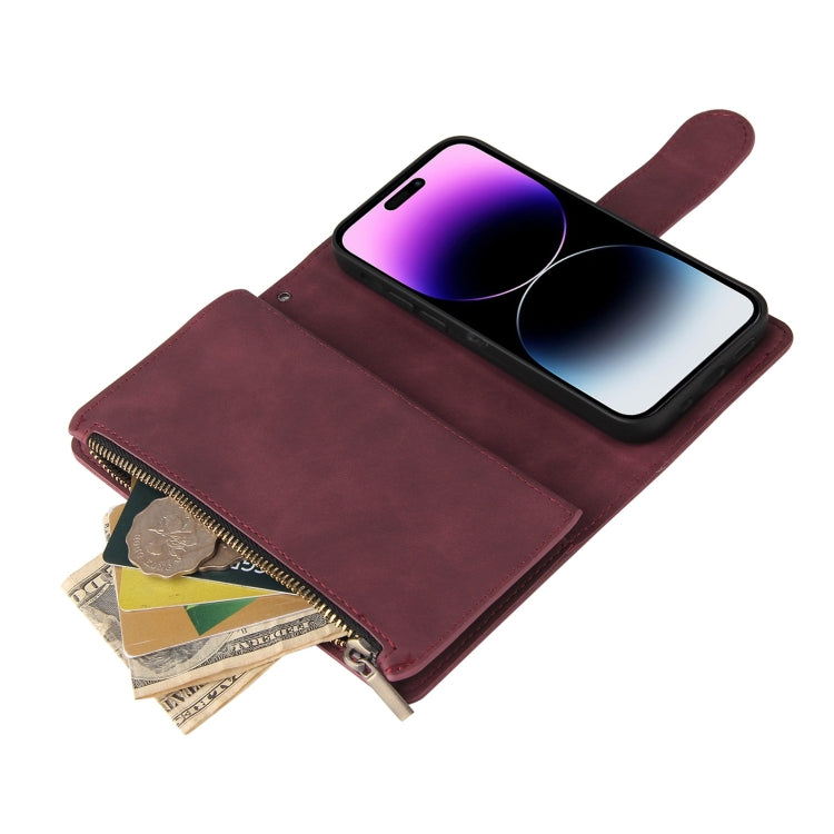 Multifunctional Multi-Card Wallet Phone Leather Case