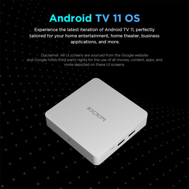 Kickpi KP1 Dual Band WiFi 4K HD Android TV Box