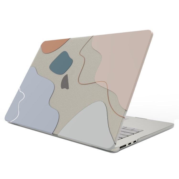 UV Printed Pattern Laptop Frosted Protective Case