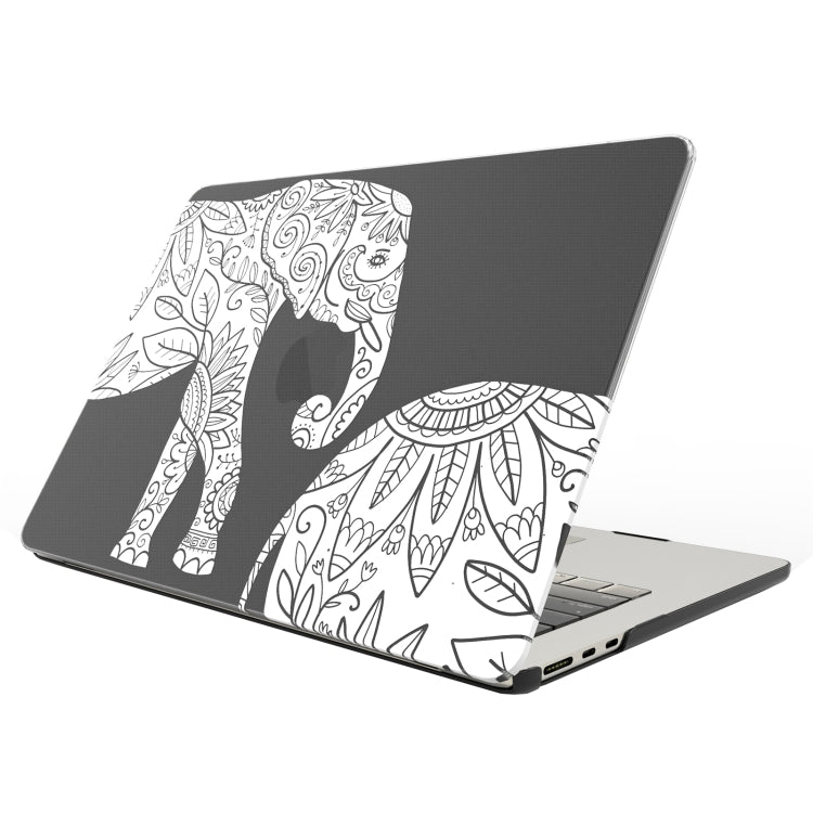 UV Printed Pattern Laptop Frosted Protective Case