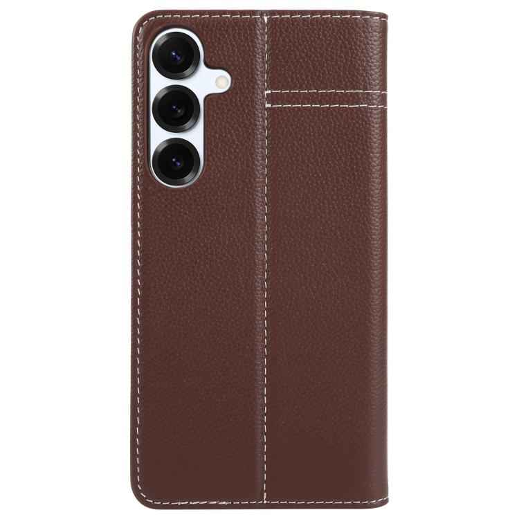 GEBEI Top-grain Horizontal Flip Leather Phone Case, For Samsung Galaxy S25 5G, For Samsung Galaxy S25+ 5G, For Samsung Galaxy S25 Ultra 5G, For Samsung Galaxy S24 Ultra 5G, For Samsung Galaxy S24+ 5G, For Samsung Galaxy S24 5G