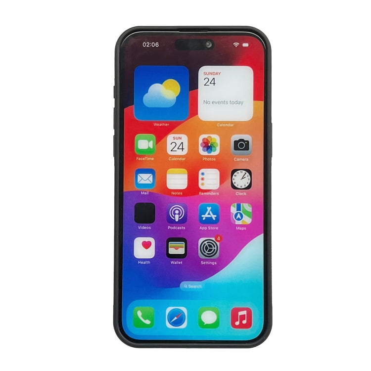 Cowhide Texture Back Cover Phone Case