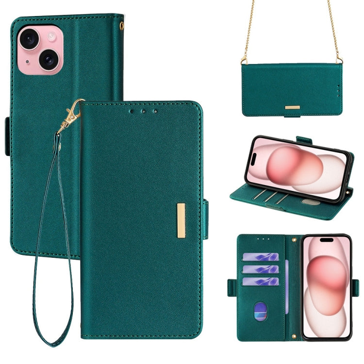 Crossbody Chain Leather Phone Case