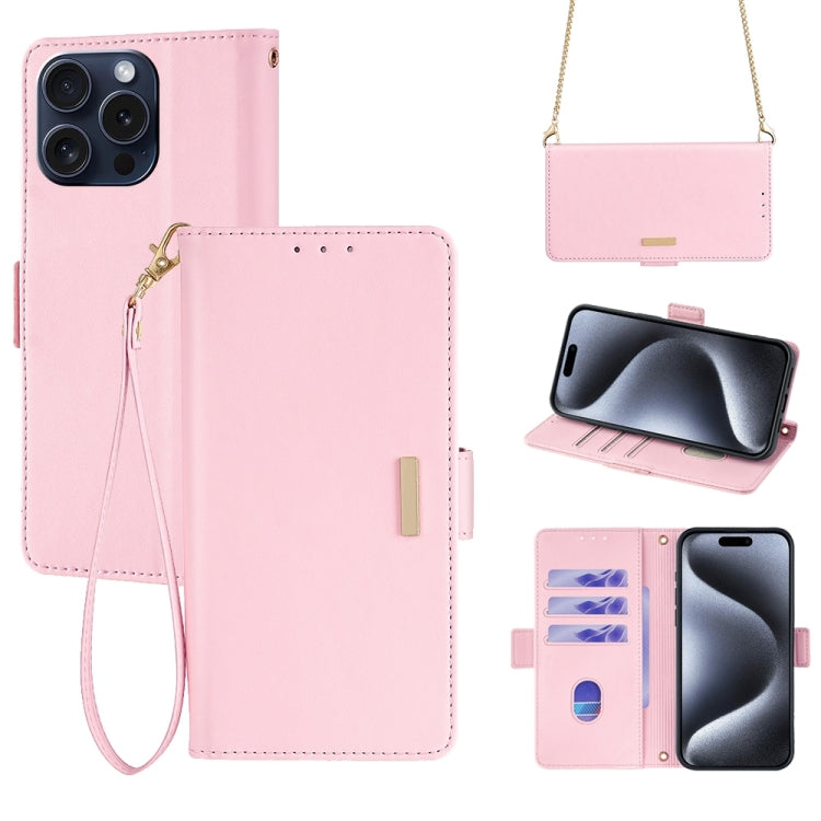 Crossbody Chain Leather Phone Case