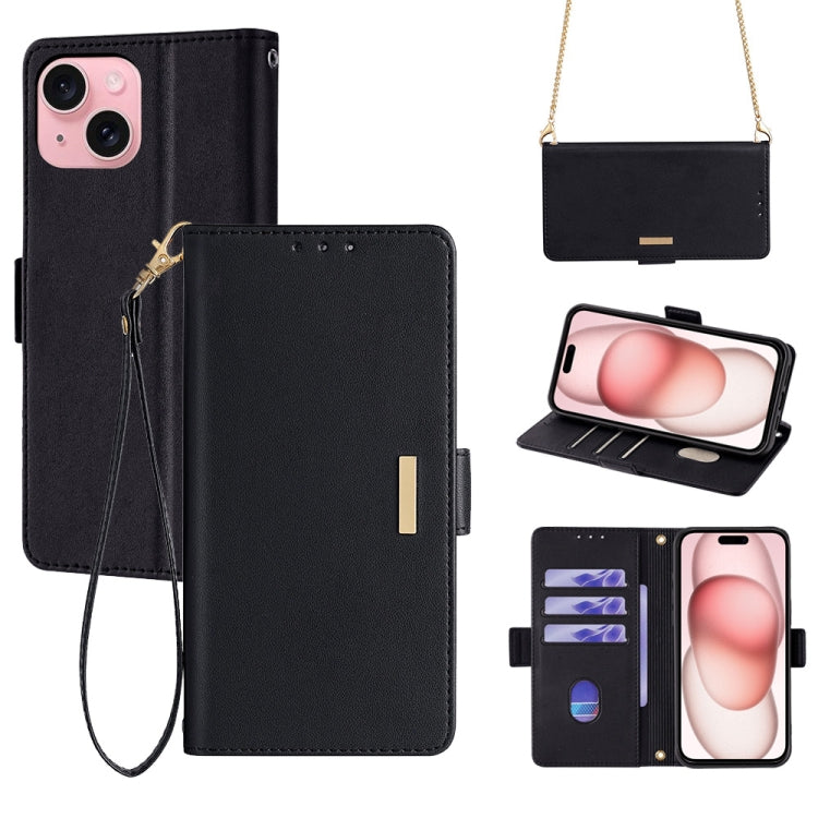 Crossbody Chain Leather Phone Case