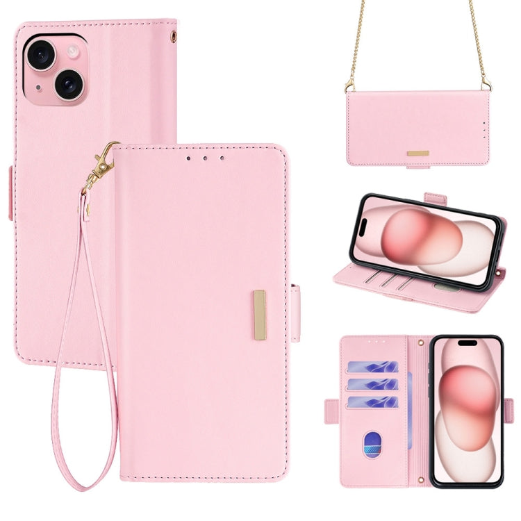 Crossbody Chain Leather Phone Case