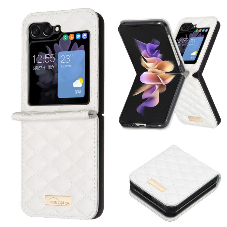 Diamond Lattice PU + PC Shockproof Phone Case