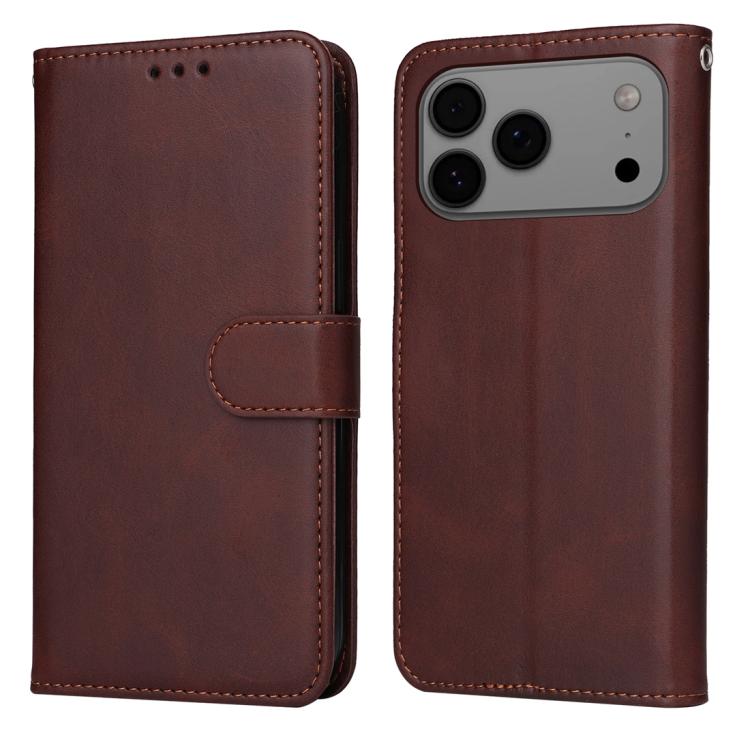 Classic Calf Texture Flip Leather Phone Case