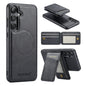 Fierre Shann Cowhide Vertical Flip Magnetic Card Holder Phone Case, For Samsung Galaxy S24+ 5G, For Samsung Galaxy S23 FE 5G, For Samsung Galaxy S23 Ultra 5G, For Samsung Galaxy S22 Ultra 5G, For Samsung Galaxy S22+ 5G, For Samsung Galaxy S22 5G